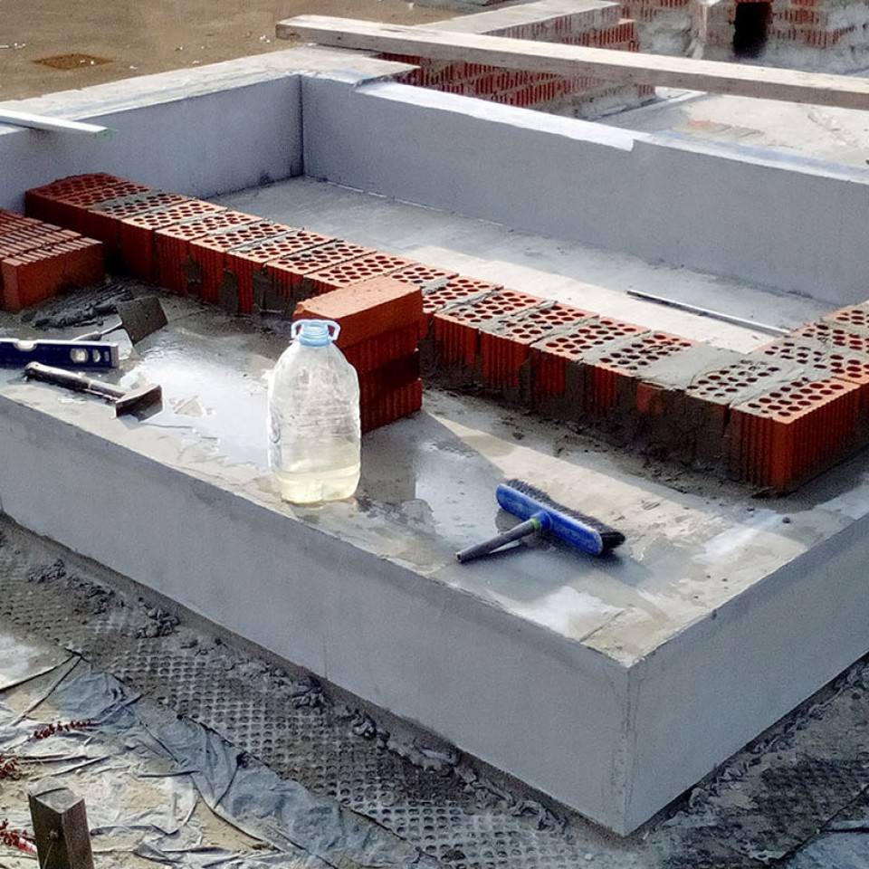 Строительство крыльца с утепленным основанием