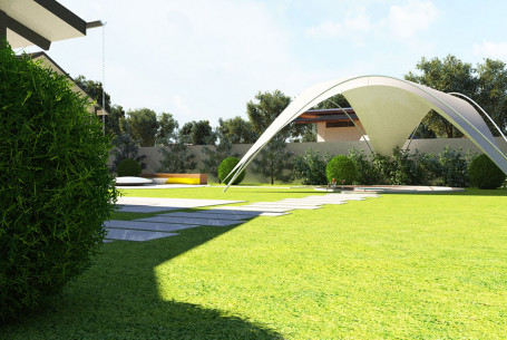 Малые формы на участке в КП