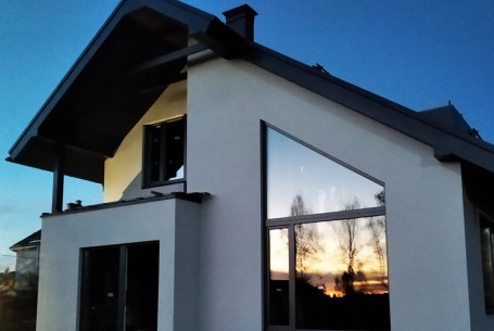 Строительство коттеджа со вторым светом