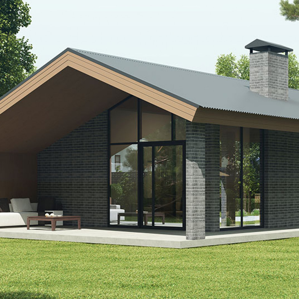 Проект одноэтажного дома