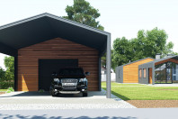 Проект жилого дома на металлокаркасе