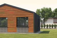 Проект жилого дома на металлокаркасе