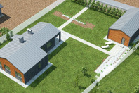 Проект жилого дома на металлокаркасе