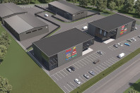 Торговый центр в составе производственного комплекса