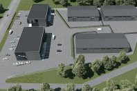 Торговый центр в составе производственного комплекса